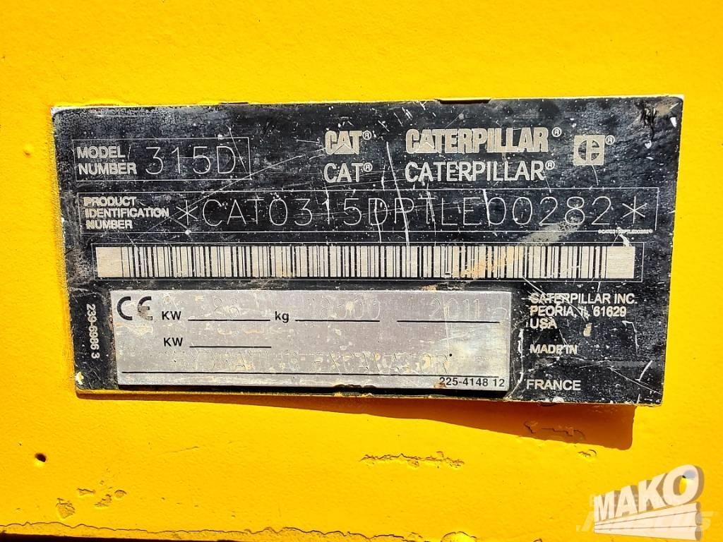 CAT 315 D Bandgrävare
