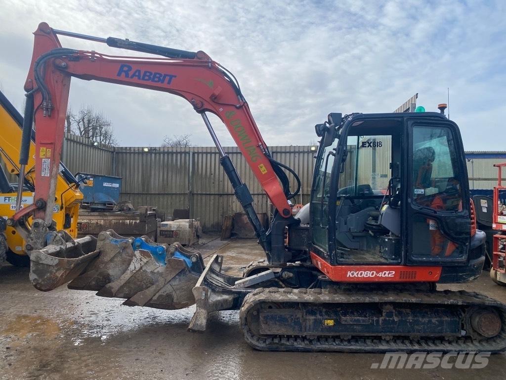 Kubota KX 080-4 Midigrävmaskiner 7t - 12t