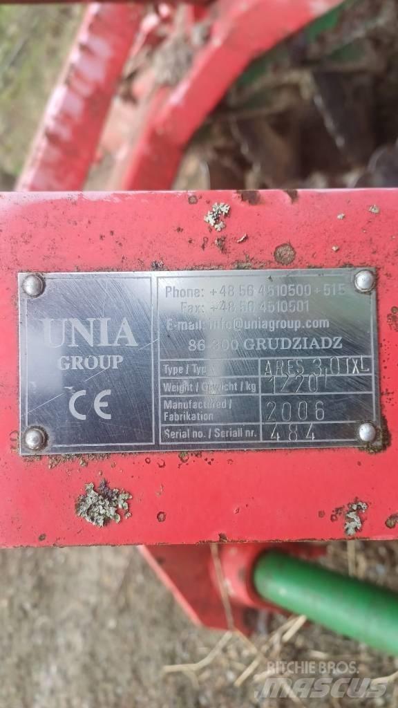 Unia Ares 3 TXL Tallriksredskap