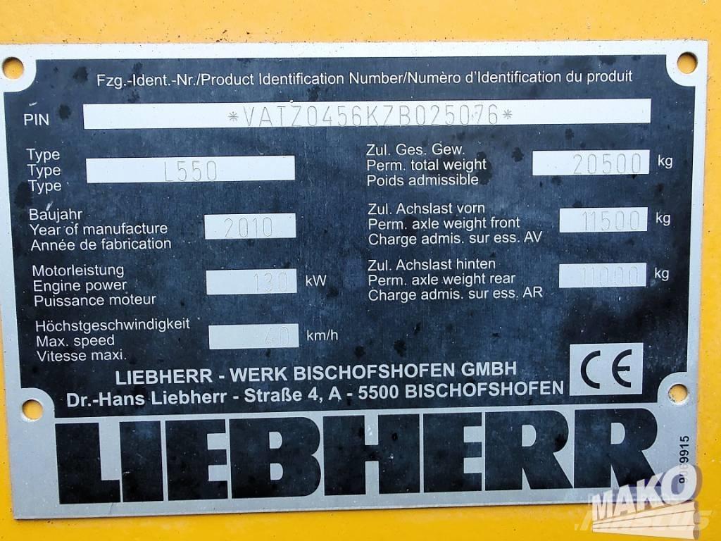Liebherr L 550 Hjullastare