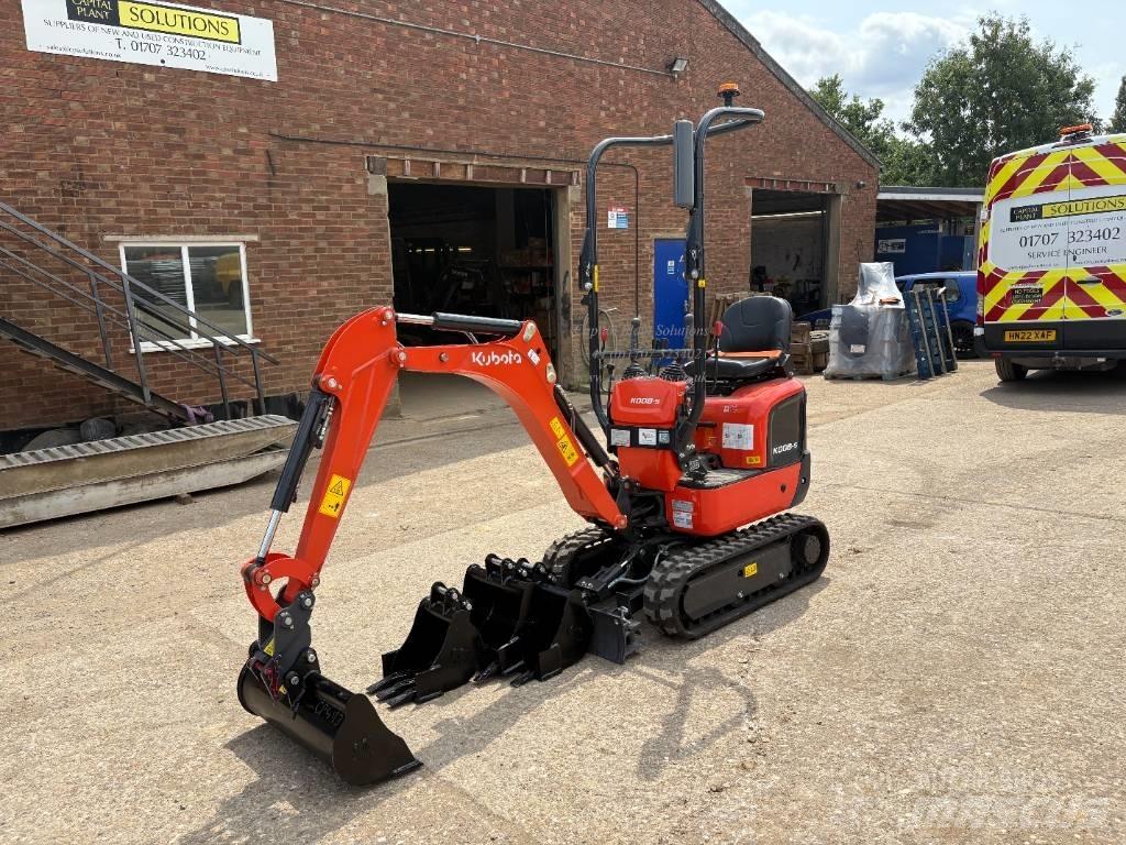 Kubota K 008-5 Minigrävare < 7t