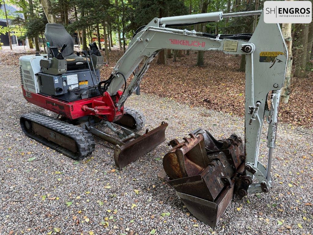 Takeuchi TB 016 Minigrävare < 7t