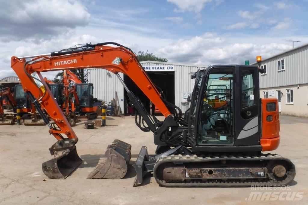 Hitachi ZX 85 US B-6 Midigrävmaskiner 7t - 12t