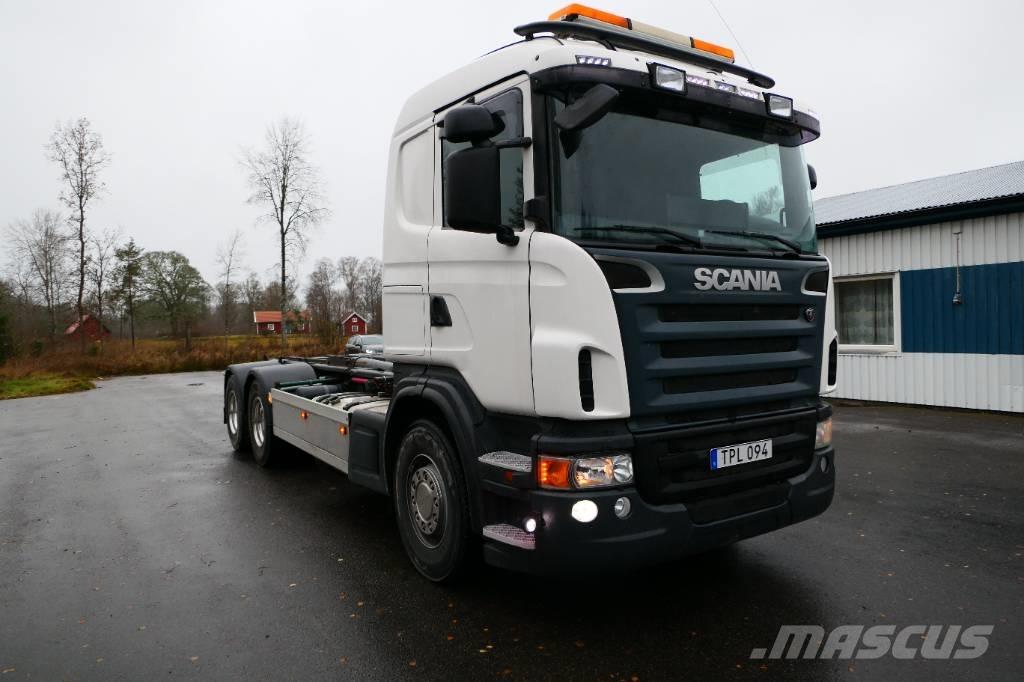 Scania G480cb6x2hsa Lastväxlare/Krokbilar