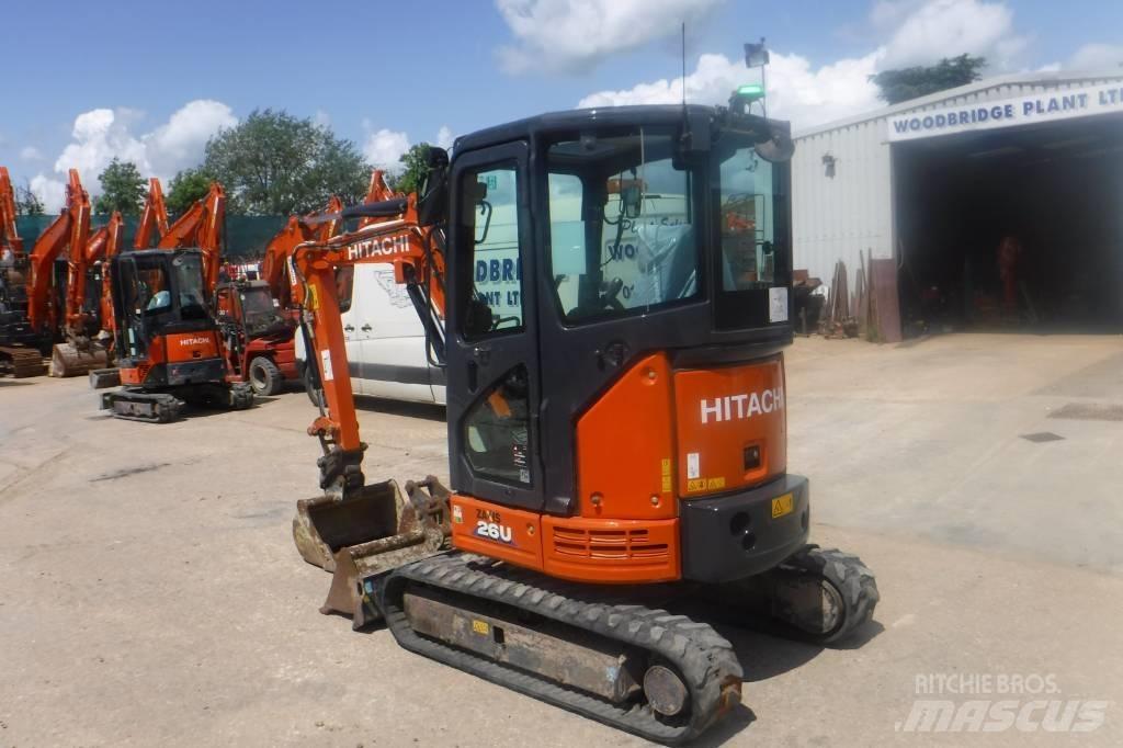 Hitachi ZX 26 U-6 Minigrävare < 7t