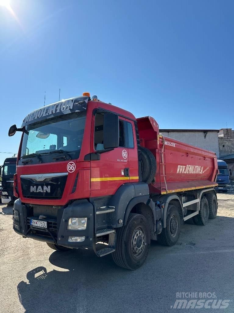 MAN TGS 41.480 Tippbilar