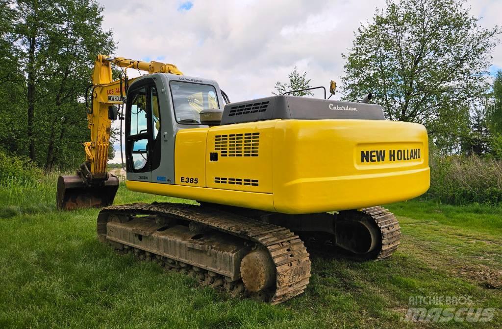 New Holland E385 Bandgrävare