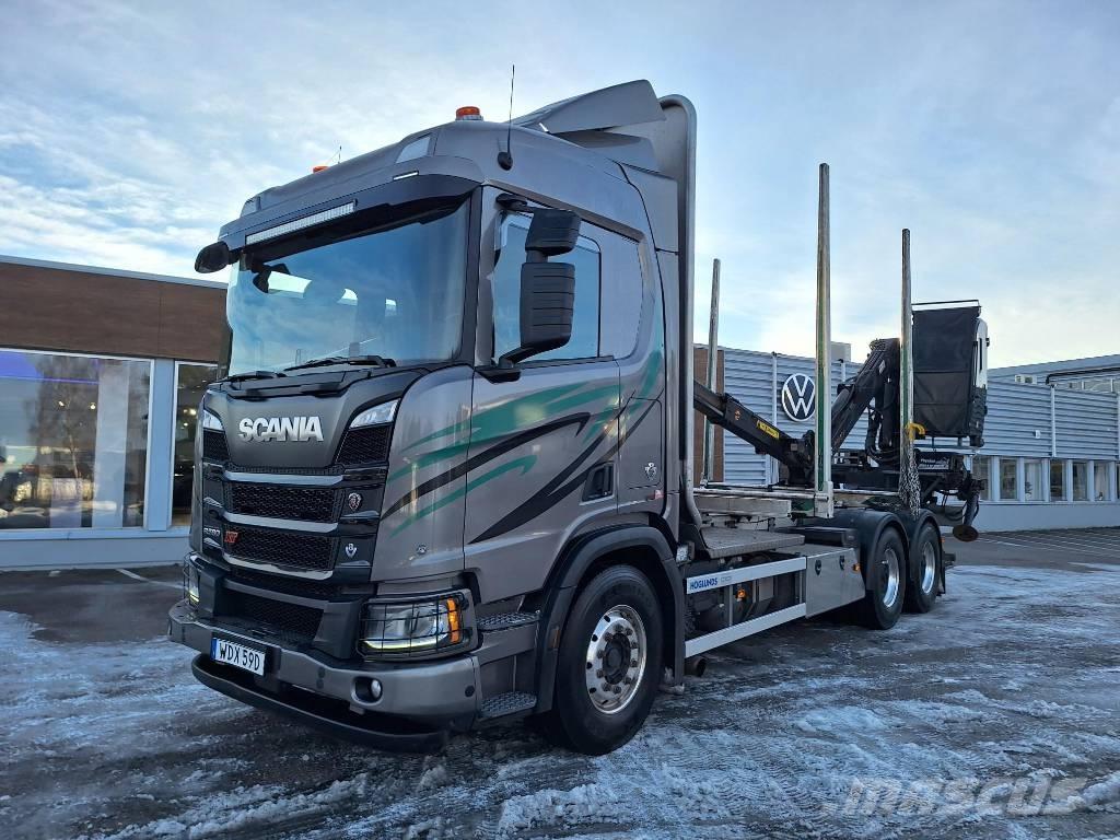 Scania R580 LB6x4 Timmerbilar