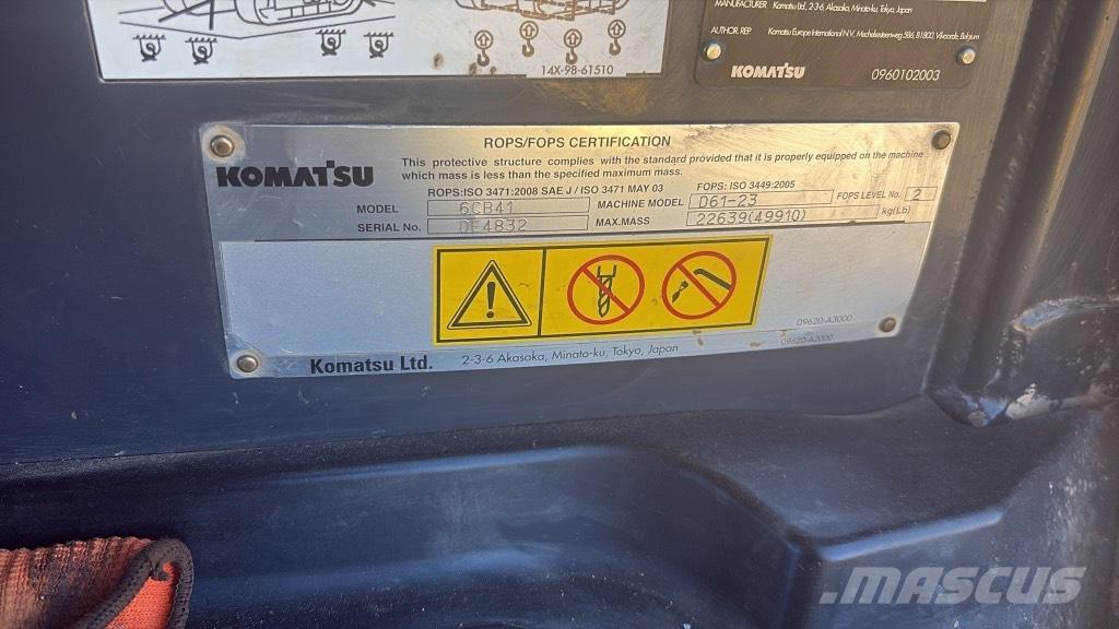 Komatsu D 61 EX-23 Bandschaktare