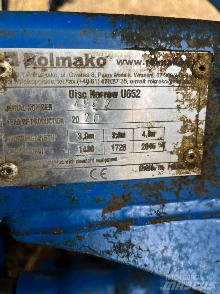 Rolmako U652 Tallriksredskap
