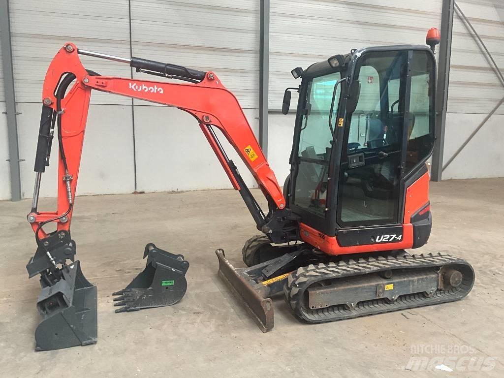 Kubota U 27-4 Minigrävare < 7t