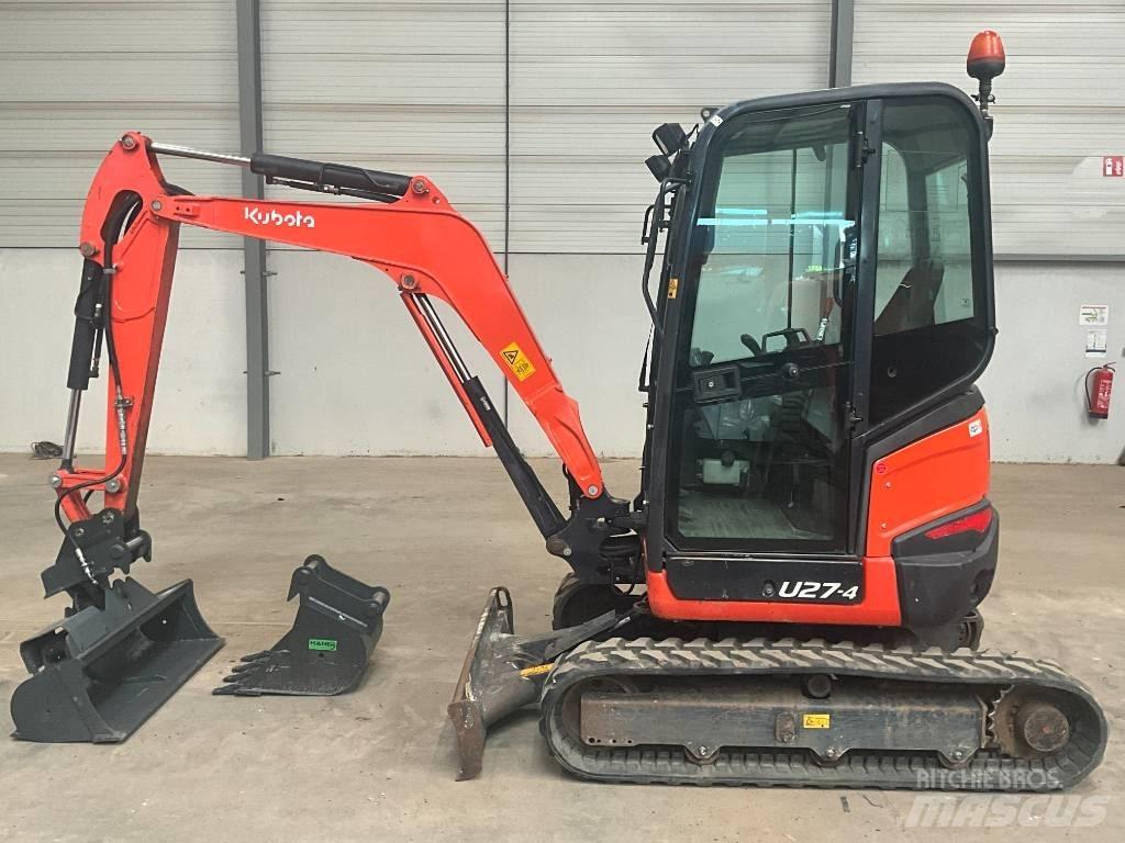 Kubota U 27-4 Minigrävare < 7t