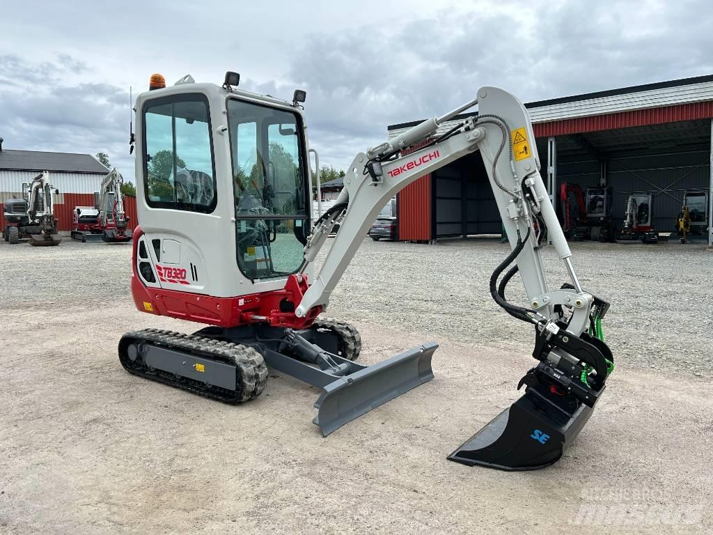 Takeuchi TB320 Minigrävare < 7t