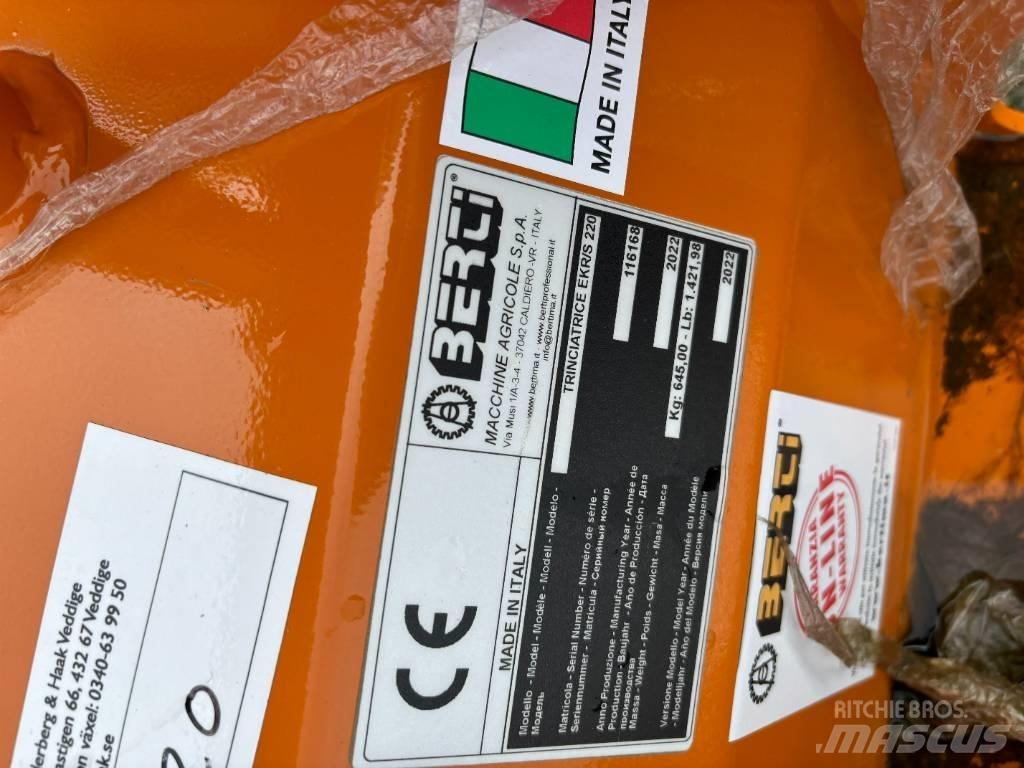 Berti EKR-S 220 Betesputsare
