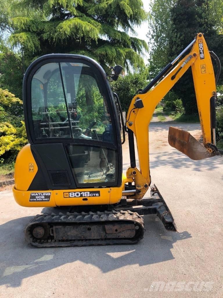 JCB 8018 CTS Minigrävare < 7t