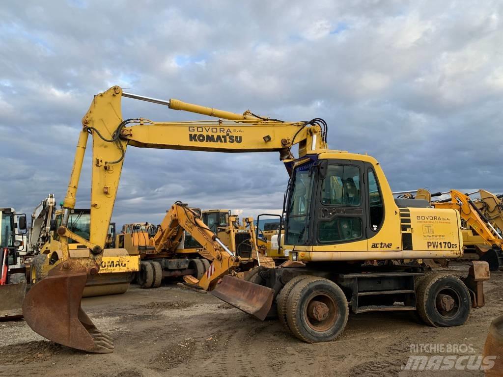 Komatsu PW 170 ES Hjulgrävare