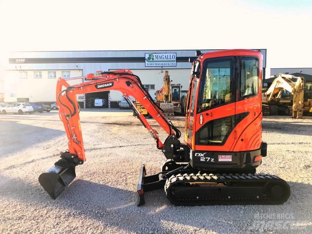 Doosan DX 27 Z Minigrävare < 7t