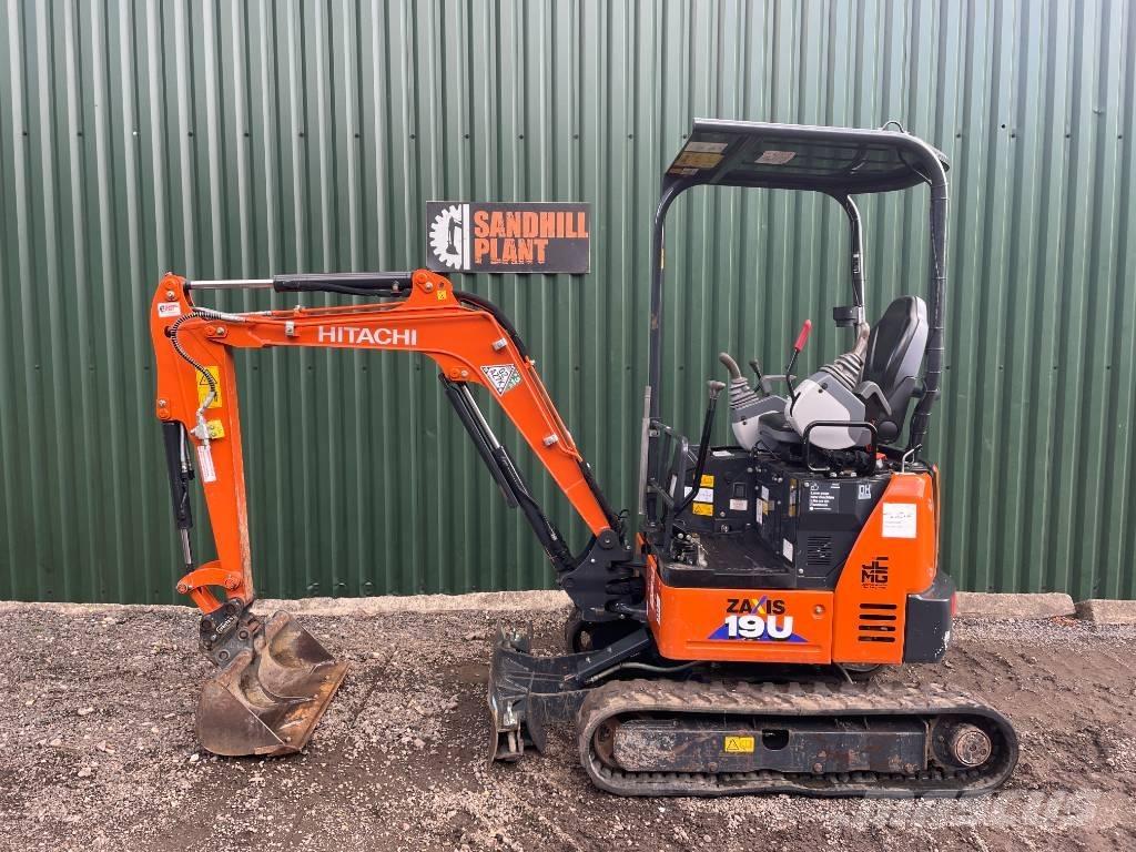 Hitachi ZX 19 U-6 Minigrävare < 7t