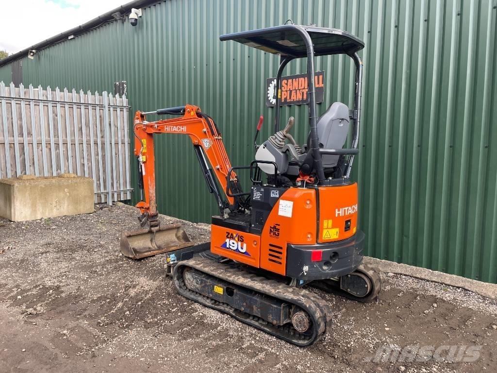 Hitachi ZX 19 U-6 Minigrävare < 7t
