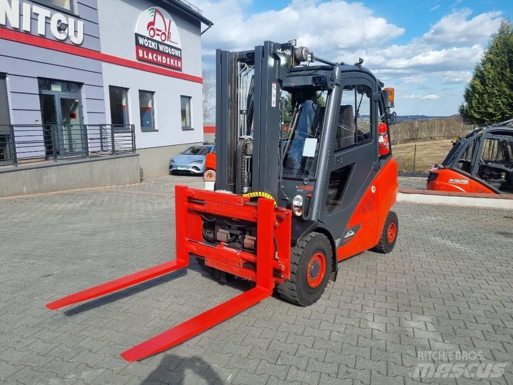 Linde H35D-02 Dieselmotviktstruckar