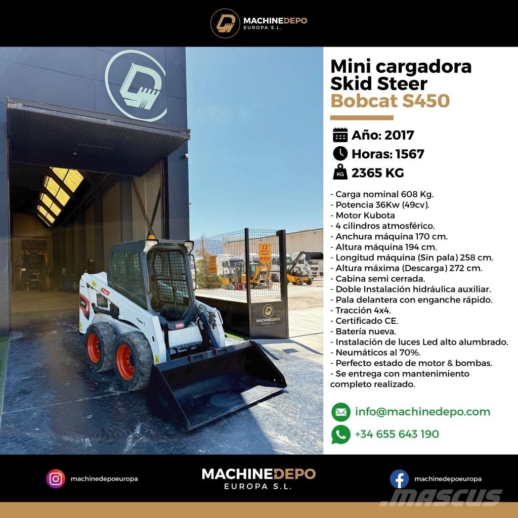 Bobcat S 450 Kompaktlastare
