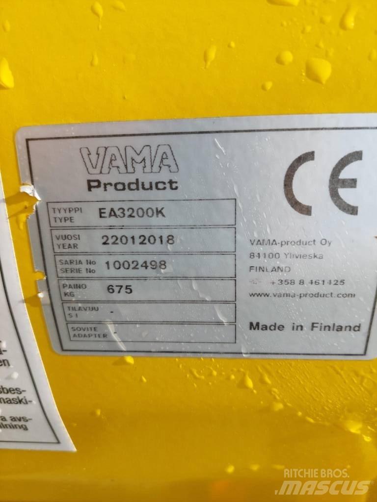 Vama EA 3200K Snöblad och plogar
