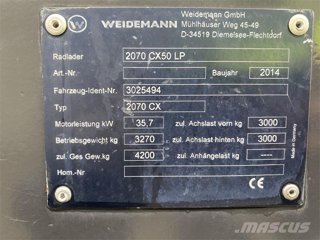 Weidemann 2070 Kompaktlastare
