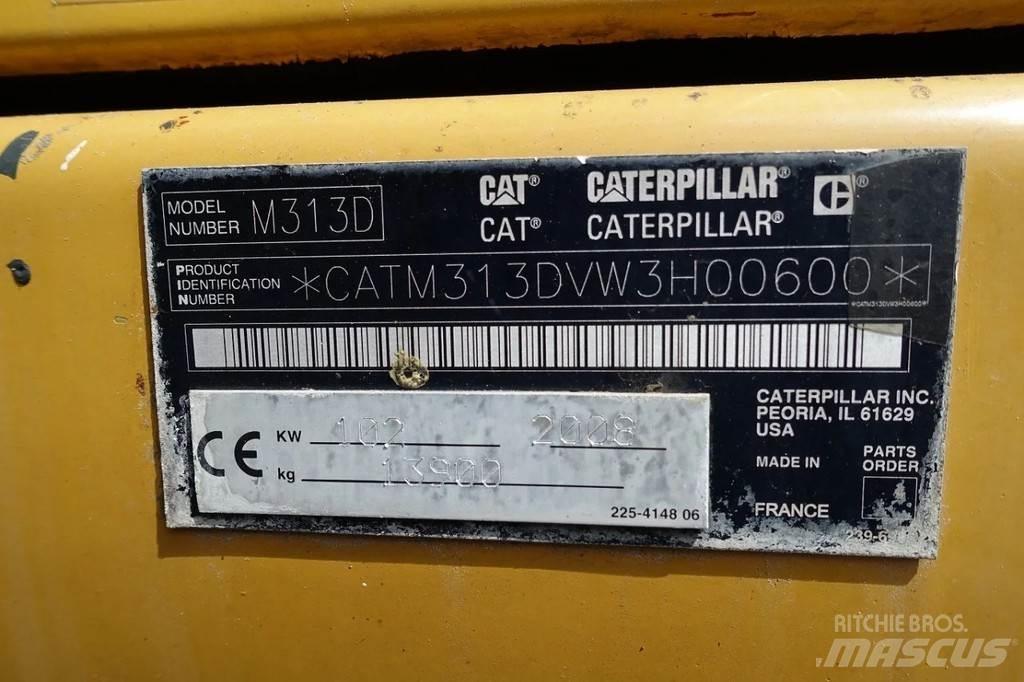 CAT M313 D Hjulgrävare