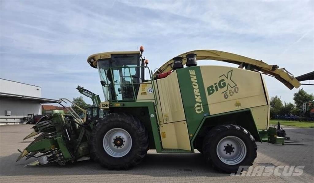 Krone Big X 650 Självgående fälthackar