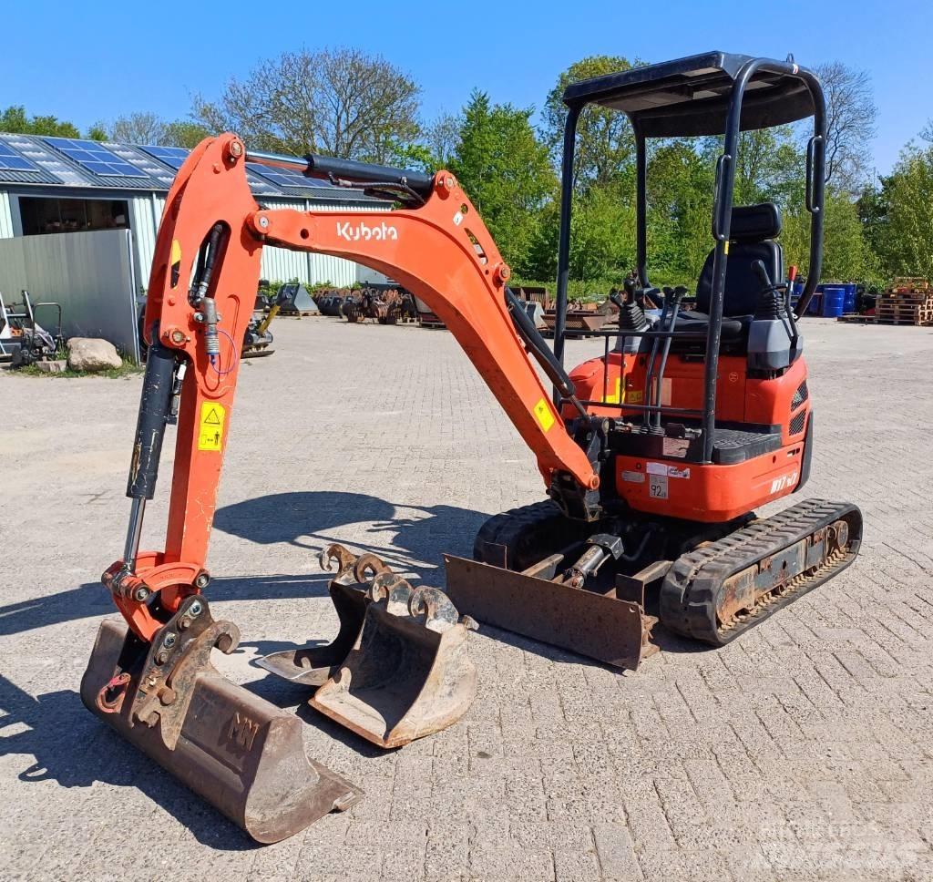 Kubota U 17-3 Minigrävare < 7t