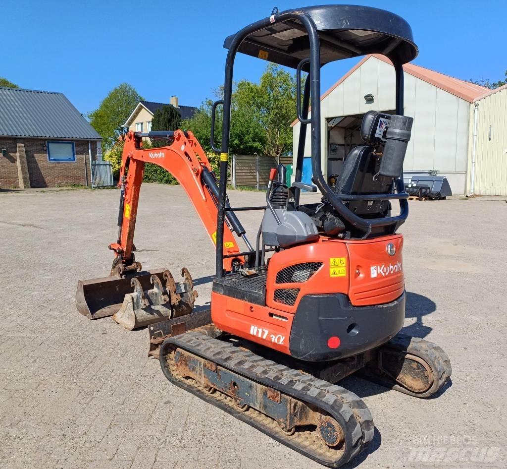 Kubota U 17-3 Minigrävare < 7t