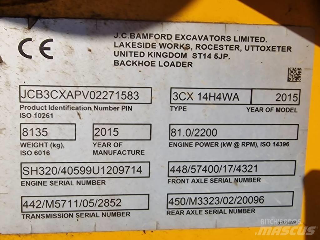 JCB 3 CX ECO Grävlastare