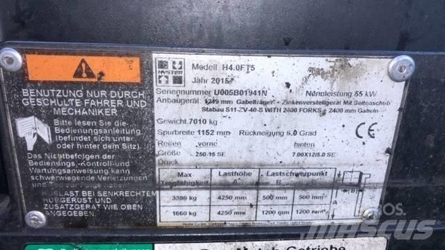 Hyster H 4.0 FT 5 Dieselmotviktstruckar