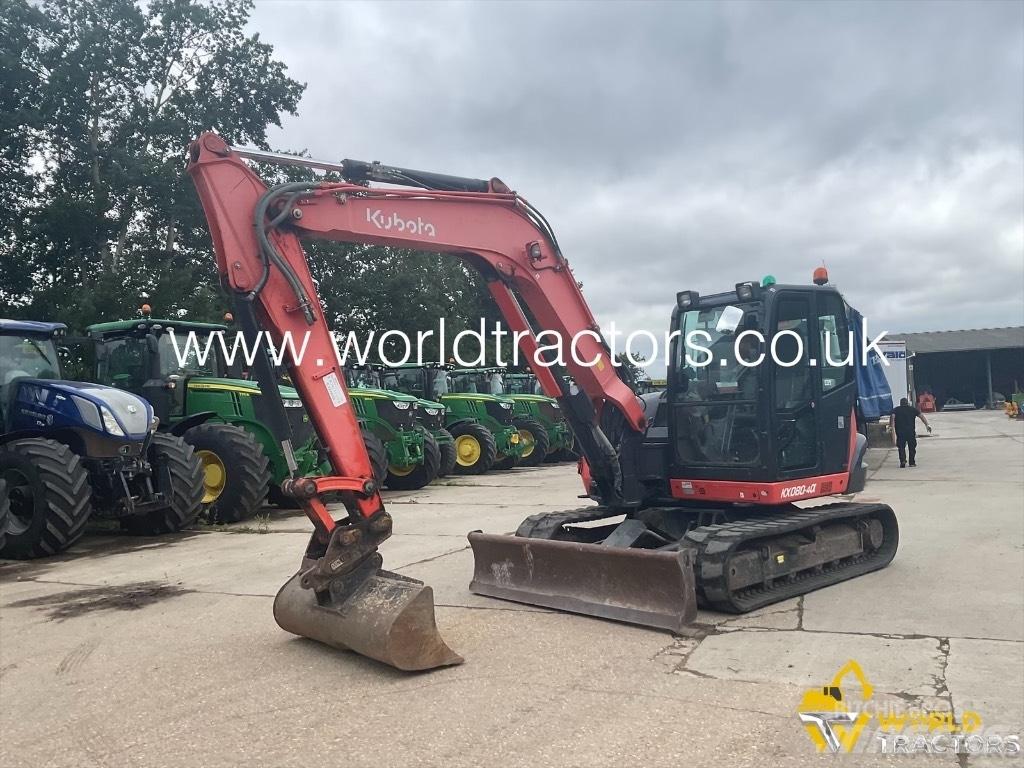 Kubota KX 080-4 Midigrävmaskiner 7t - 12t