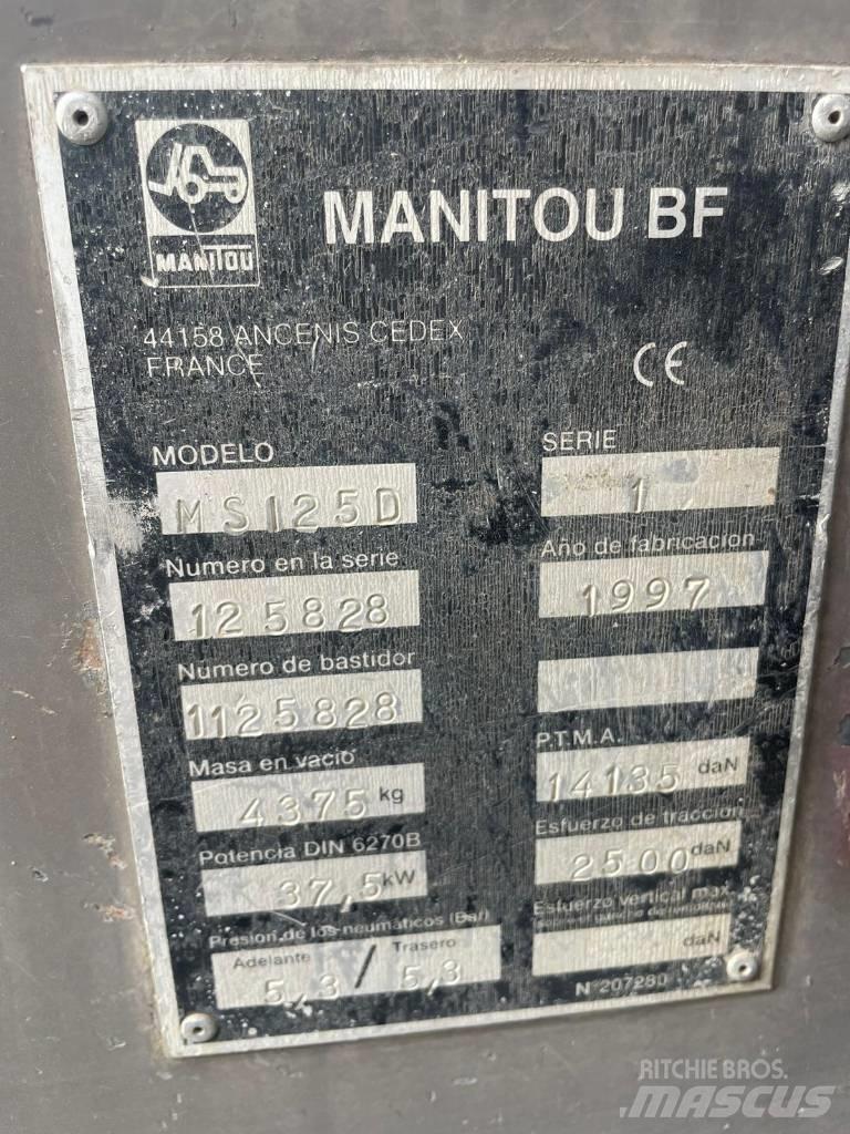 Manitou MST 125D Dieselmotviktstruckar