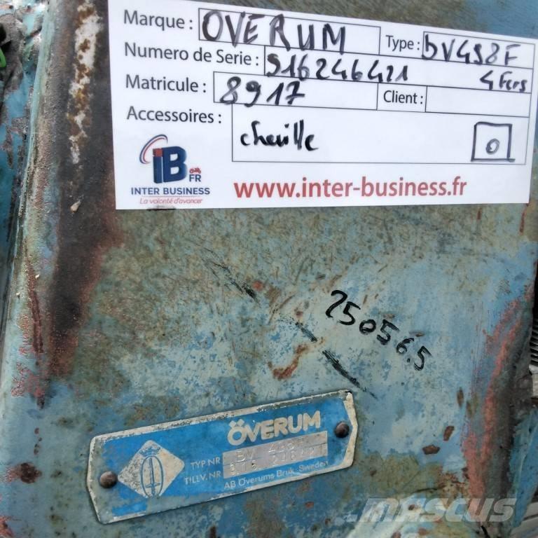 Överum BV498F Växelplogar
