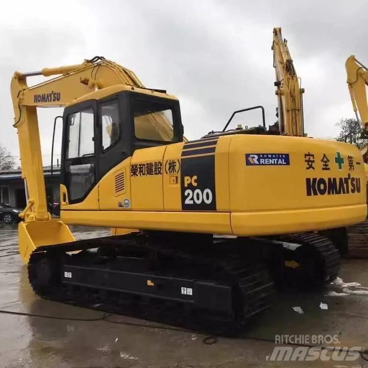 Komatsu pc200-7 Bandgrävare