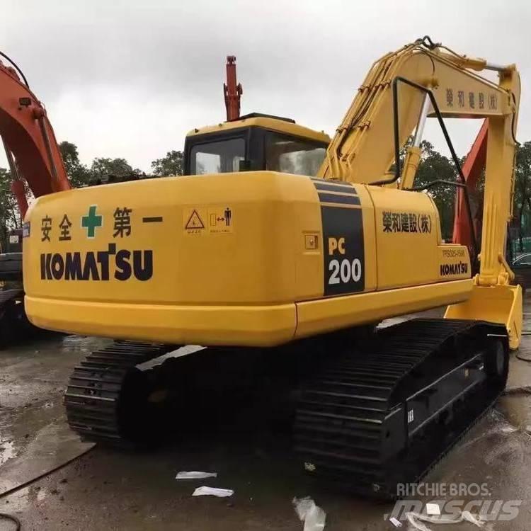 Komatsu pc200-7 Bandgrävare