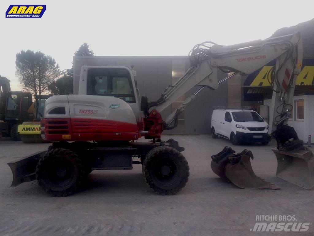 Takeuchi TB 295 W Hjulgrävare
