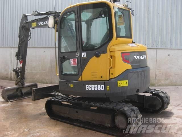 Volvo ECR 58 D Minigrävare < 7t