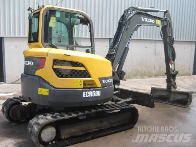 Volvo ECR 58 D Minigrävare < 7t