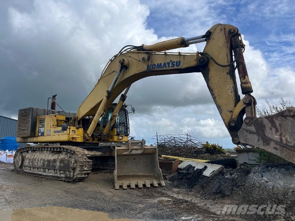 Komatsu PC750SE-7 Bandgrävare