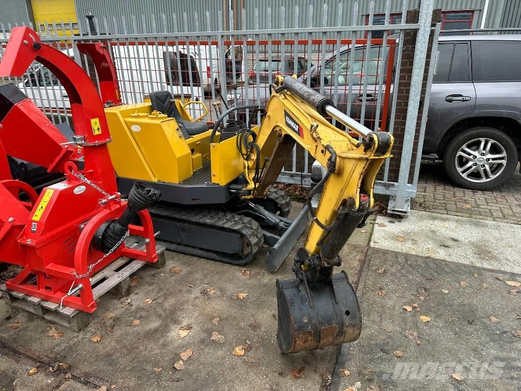 Yanmar B 12-1 Minigrävare < 7t