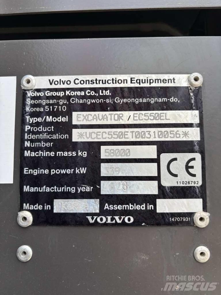 Volvo EC550EL Bandgrävare