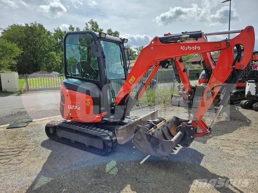 Kubota U 27 Minigrävare < 7t