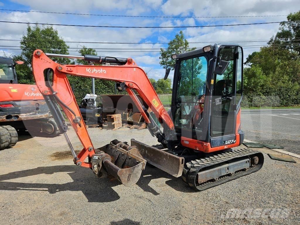 Kubota U 27 Minigrävare < 7t