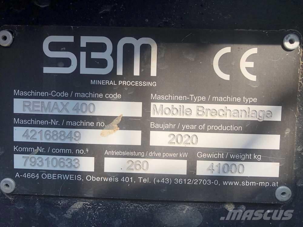 SBM Remax 400 Mobila krossar