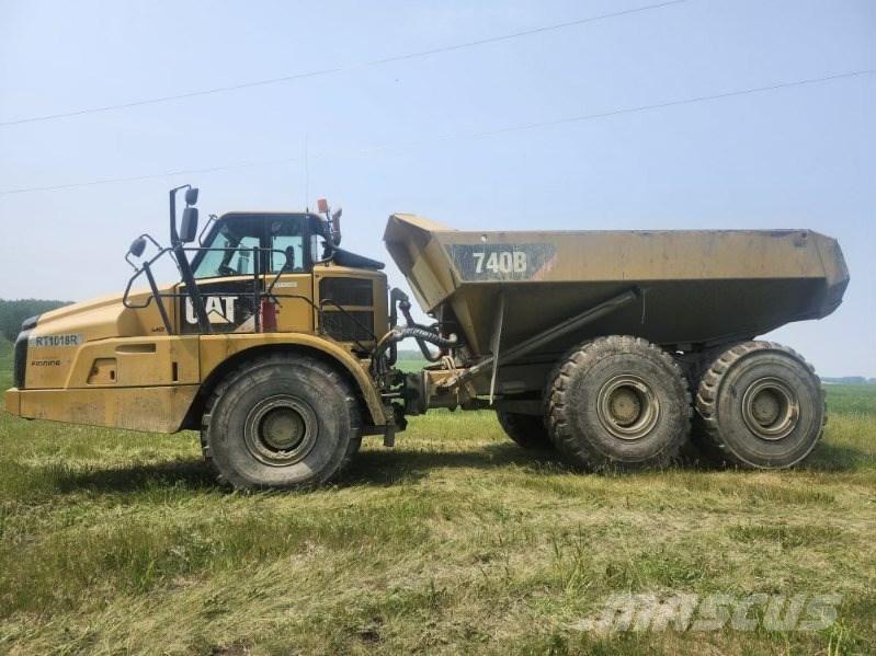 CAT 740 B Midjestyrd dumper