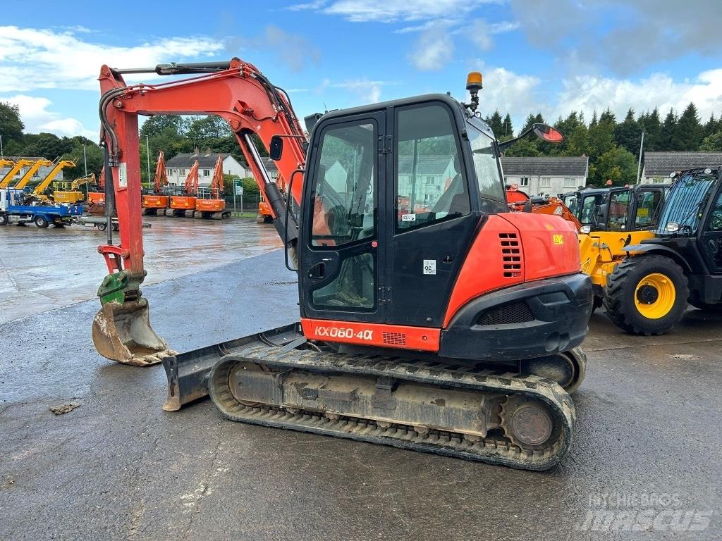 Kubota KX080-4 Midigrävmaskiner 7t - 12t