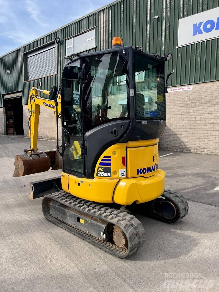 Komatsu PC26MR-5 Minigrävare < 7t